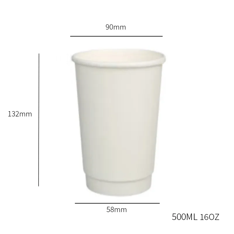 La diferencia entre las tazas de papel de pared individuales y las tazas de papel de pared doble