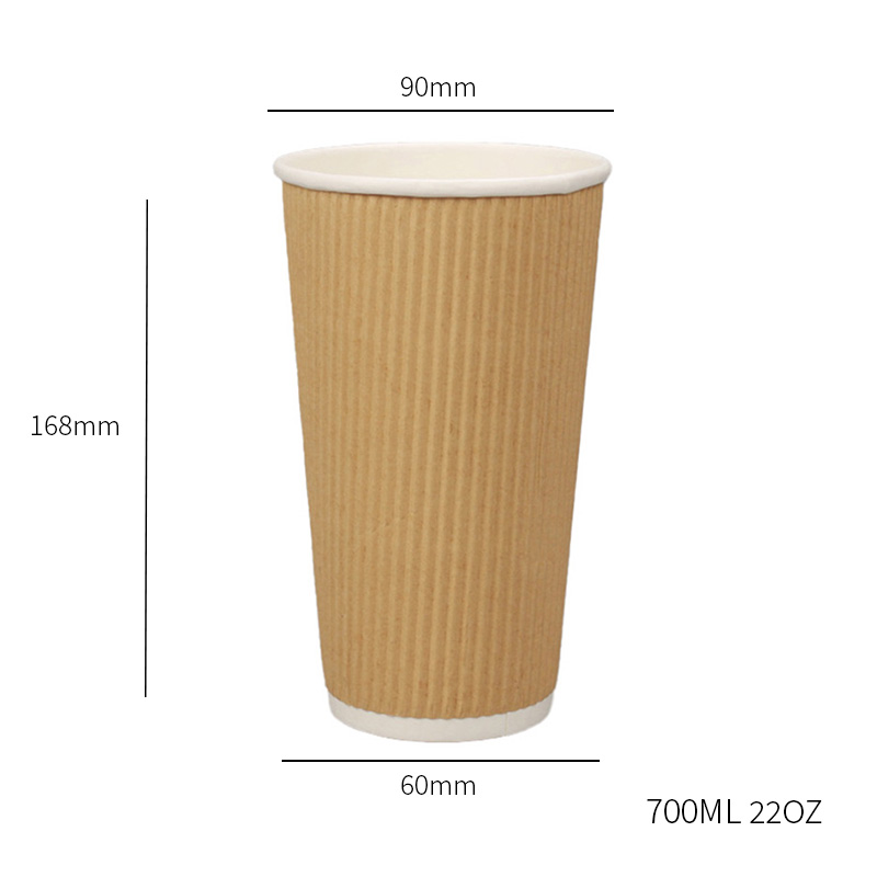 Un vaso de papel es un contenedor de bebidas ambientalmente amigable y conveniente